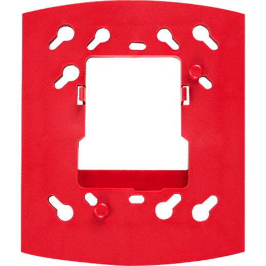 System Sensor TR-HS SpectrAlert Advance Mounting Ring, Red, Wall-Mount For Use With Horn Strobes Devices