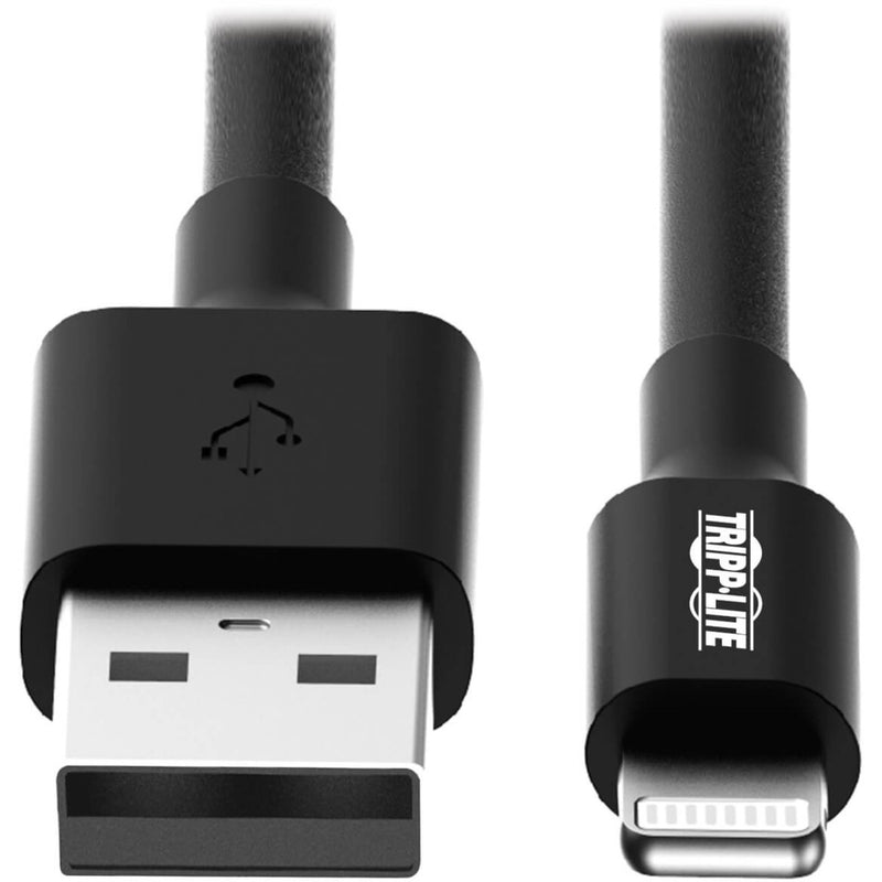 Detailed macro shot of Lightning and USB connectors showing precise engineering