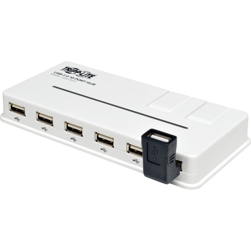 White USB hub demonstrating potential application context for the USB adapter