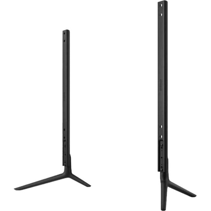 Side profile view of Samsung STN-L3240E display stand highlighting angular base design