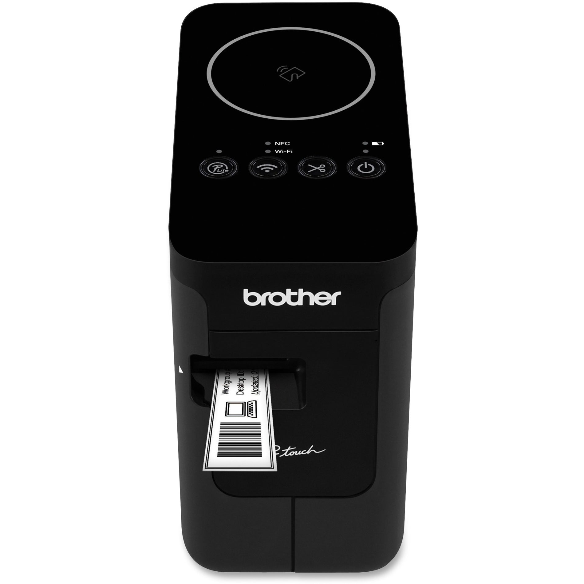 Brother PT-P750W P-touch Impresora de Etiquetas Impresión Inalámbrica Negra