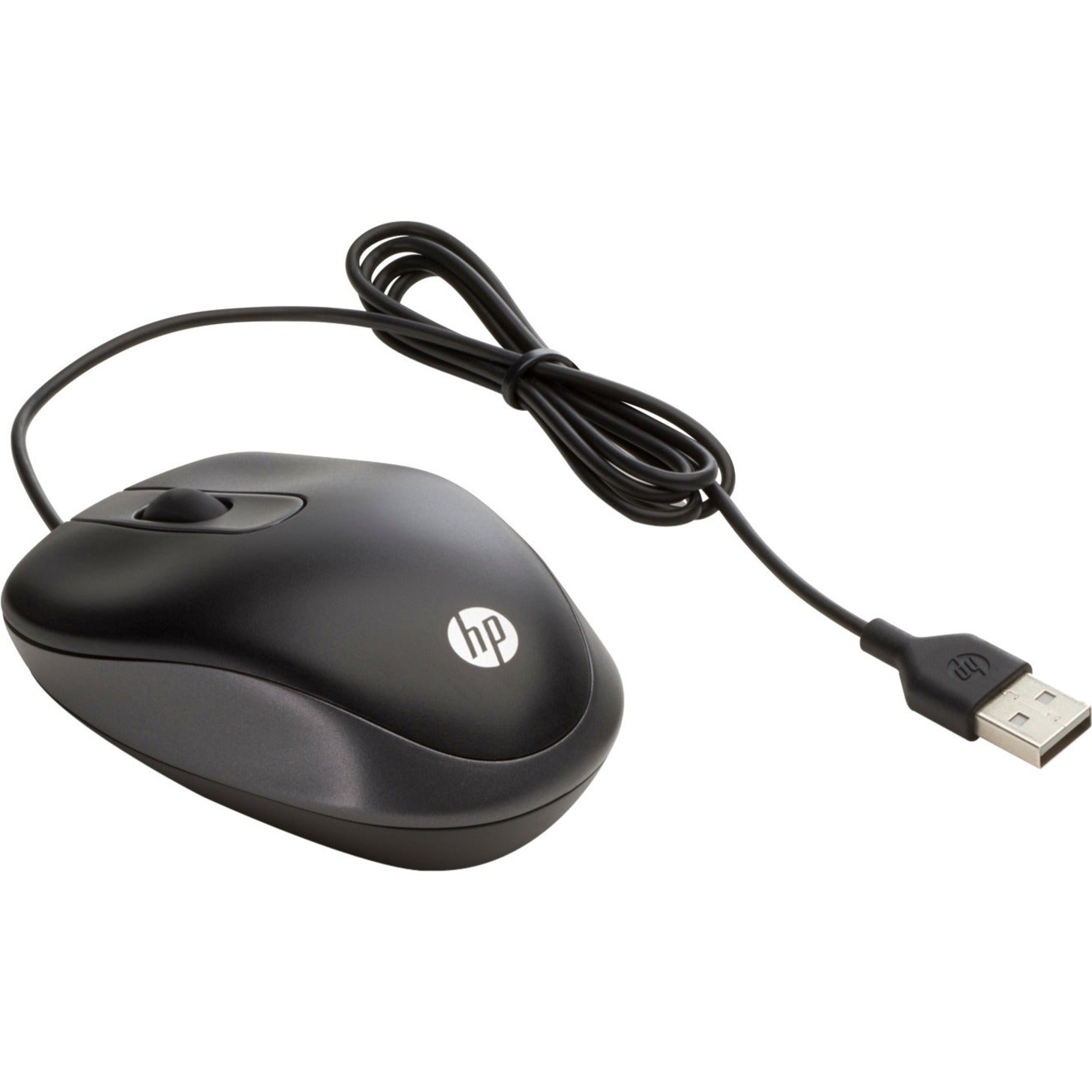 HP USB Reismuis Ergonomische Pasvorm Scrollwiel 1000 dpi Kabelverbinding