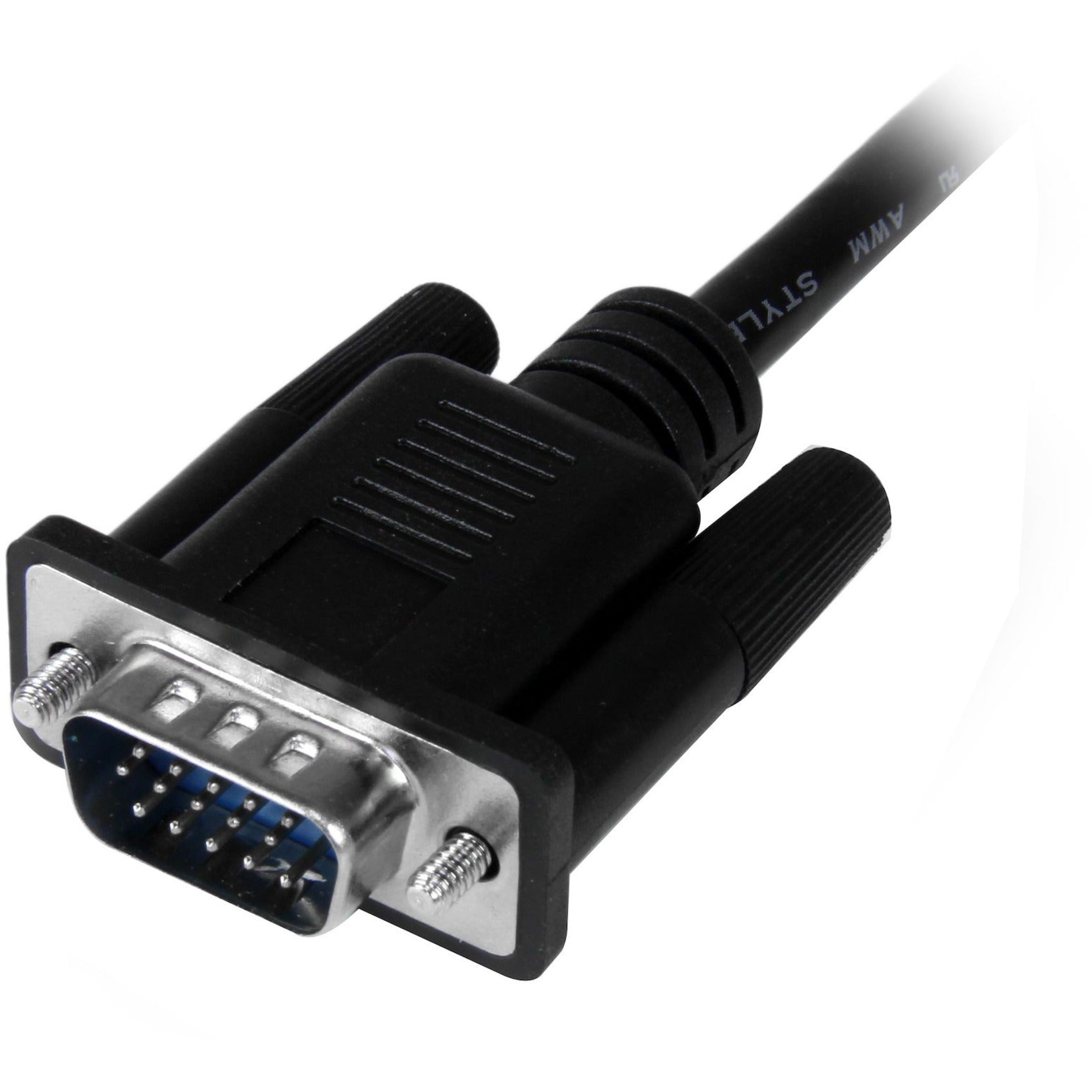 StarTech.com VGA2HDU VGA to HDMI Adapter with USB Power & Audio, Active, Black