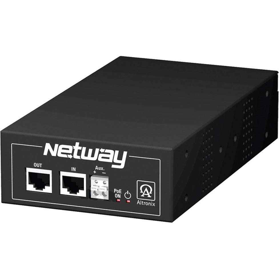 Altronix NETWAY1D NetWay Single Port Hi-PoE Injector, 56VDC, 60W Power Output