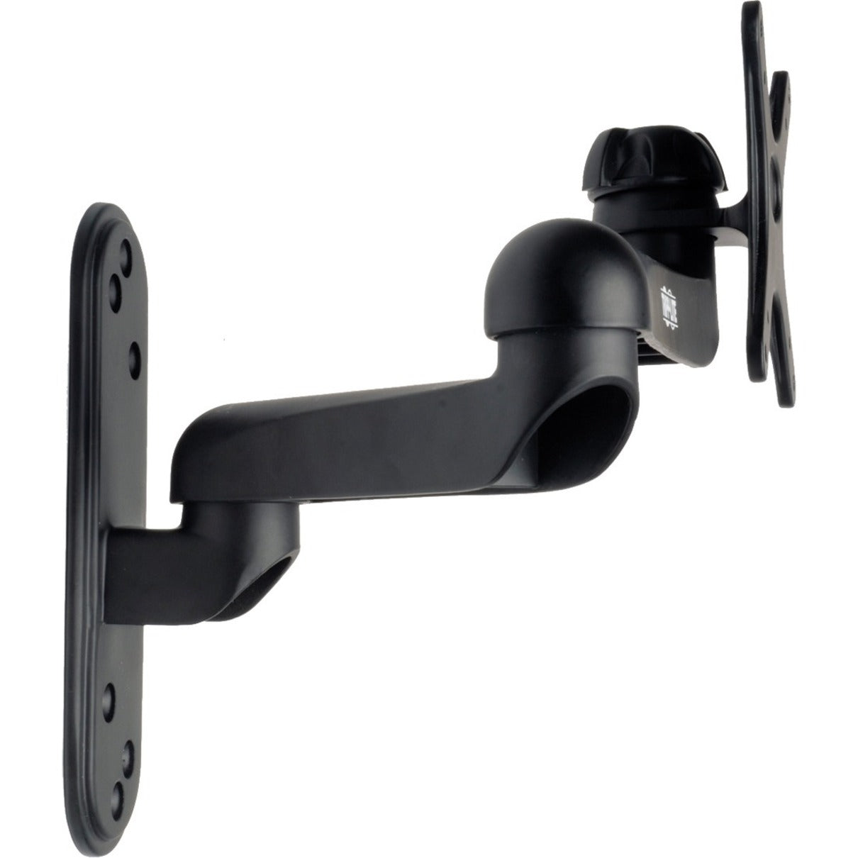 Tripp Lite DWM1327SE Full-Motion Wall Mount for 13" to 27" Flat-Screen Displays 180° Swivel Adjustable Arm Scratch Resistant Black - 180° Swivel: 180° Sving  - Adjustable Arm: Justerbar Arm  - Scratch Resistant: Ripesikker