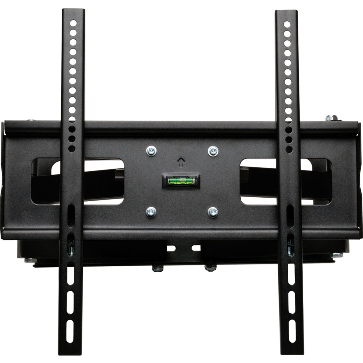 Front view of wall mount bracket showing bubble level and mounting configuration-alternate-image2