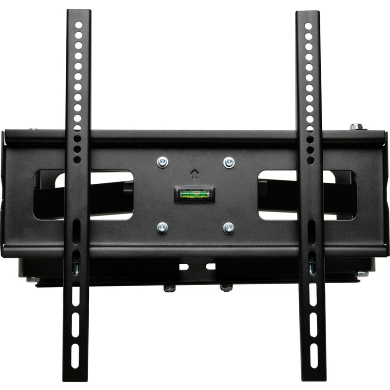 Front view of wall mount bracket showing bubble level and mounting configuration