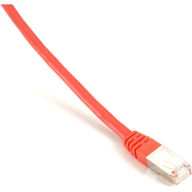 Black Box EVNSL0273RD-0005 SlimLine Cat.6 (F/UTP) Patch Network Cable, 5 ft, Red