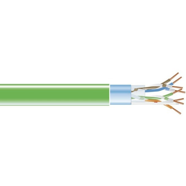 Black Box EVNSL0507A-1000 Câble CAT5e 350-MHz Solide Enroulement Émulsion EMI/RF Protection 1000 pi Spool