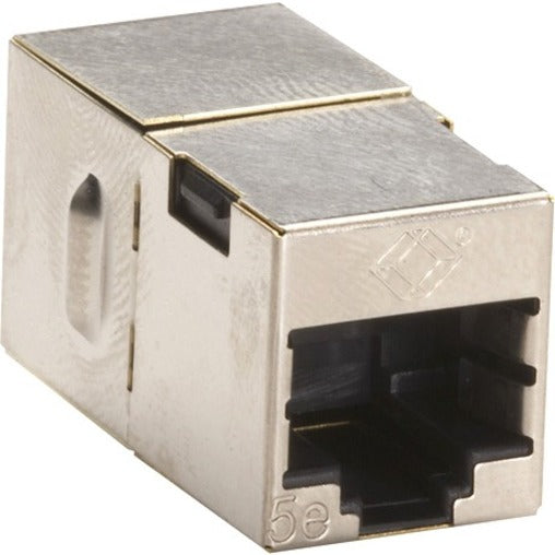Black Box FM508-R2 Cat.5e Shielded Straight-Pin Coupler - Silber Netzwerkadapter