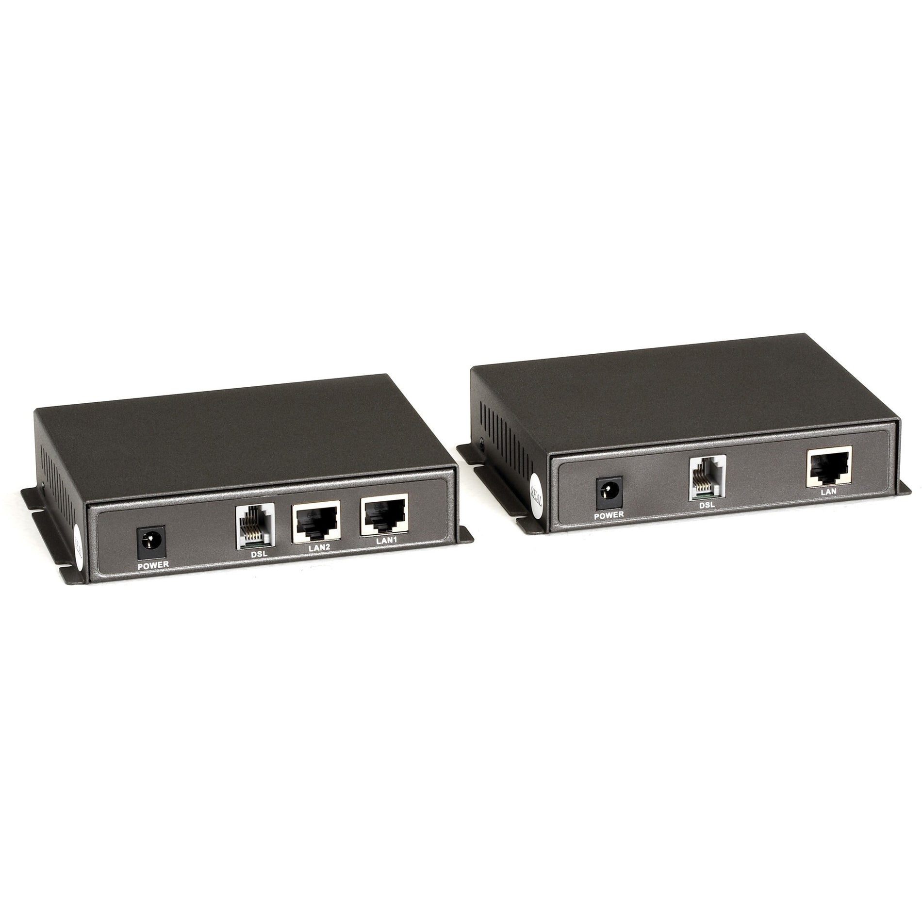 Kit de Extensor Ethernet PoE Black Box LBPS01A-KIT Extiende Ethernet hasta 500 pies