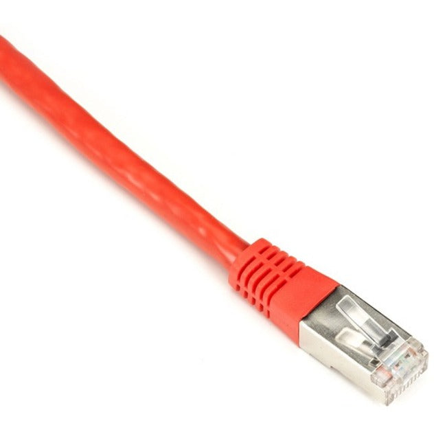 Black Box EVNSL0272RD-0025 CAT6 25FT SlimLine Patch Cable, Red, 26 AWG