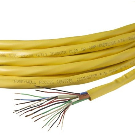 创世纪 31961002 控制电缆，22 AWG，1000 英尺，绞线，屏蔽，黄色