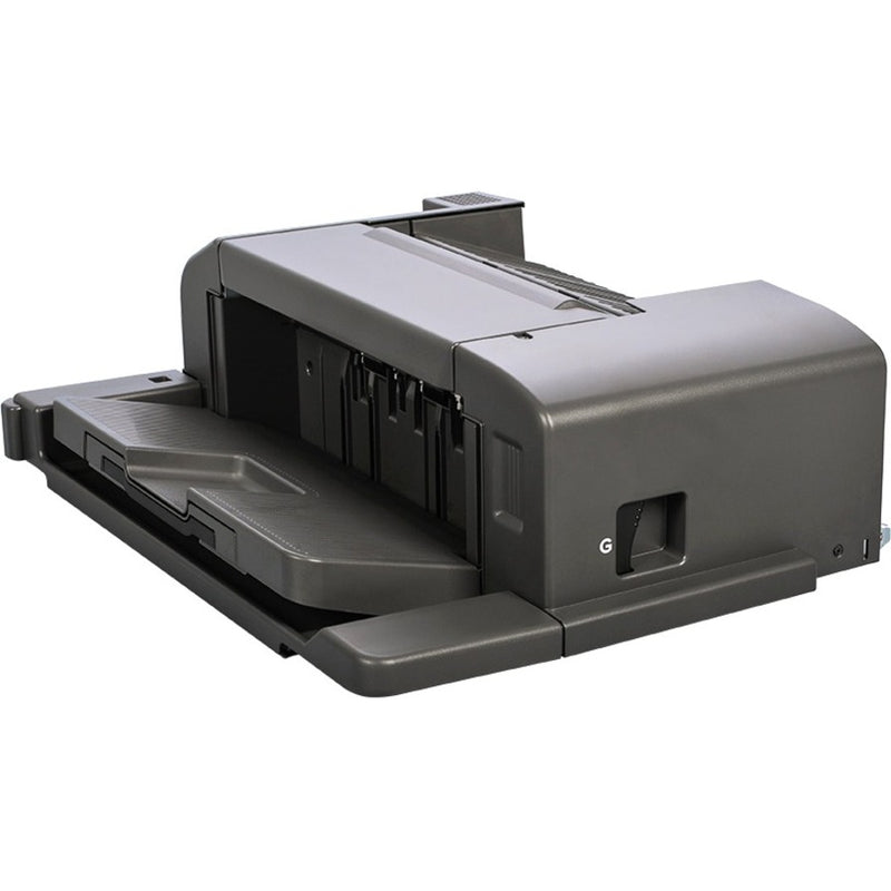 Lexmark MS911 MX910 MX911 Inner Staple Finisher unit shown in dark grey with extended output tray