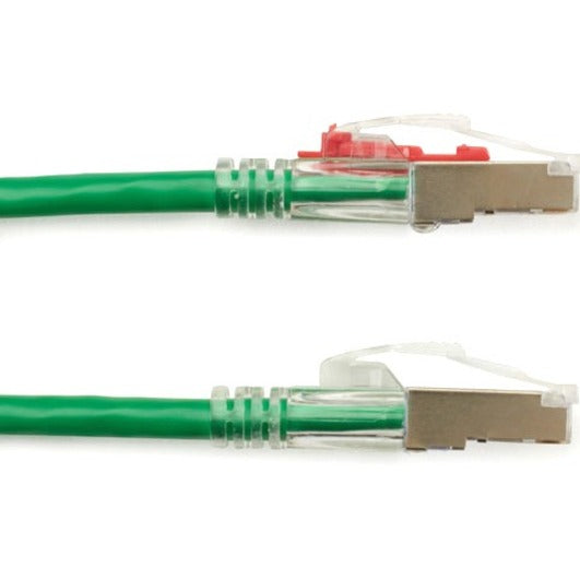 Macro view of GigaTrue 3 cable connectors showing internal construction and shielding