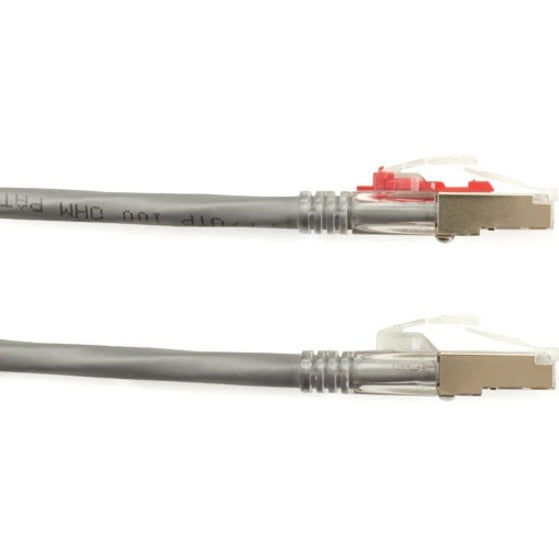 Comparison view of GigaTrue 3 Cat6 cables showing secured and unsecured connector configurations