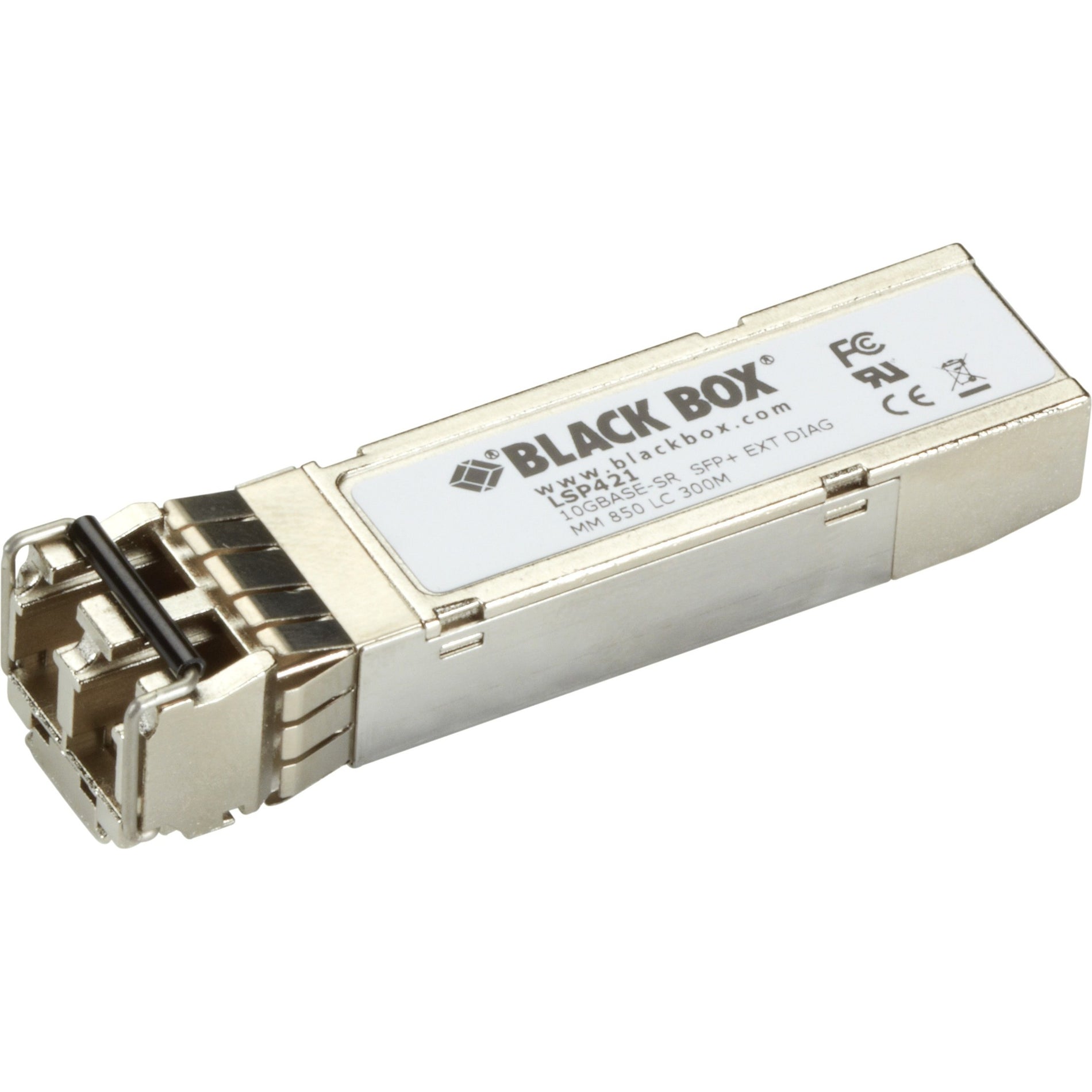 صندوق أسود وحدة LSP421 SFP+، 10GBase-SR، متعددة الوضع، مسافة 984.25 قدم