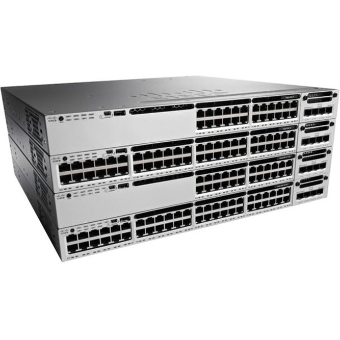 Cisco WS-C3850-12S-S Catalyst Layer 3 Switch 12 Gigabit Ethernet Ports 10GbE Uplinks 4GB RAM