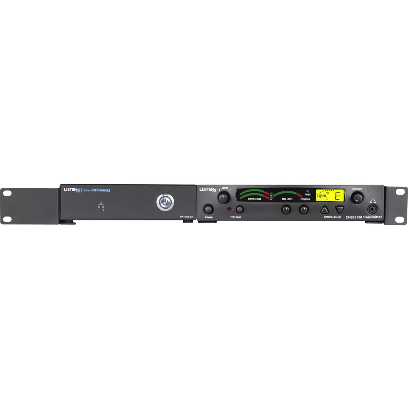 Listen LA-326 Universal Rack Mounting Kit, Easy Installation for Organizing Your Rack Space