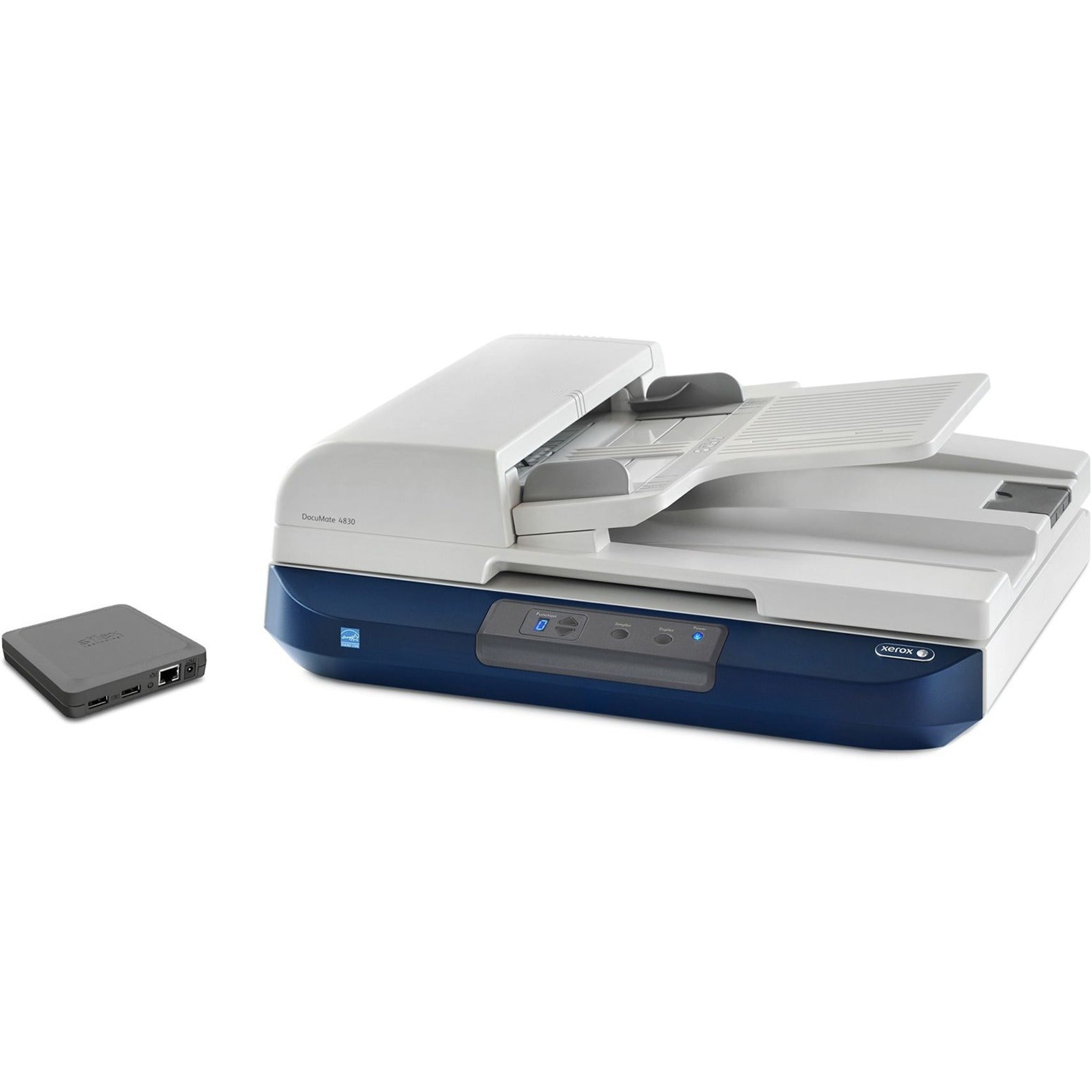 Xerox XDM4830I-U DocuMate 4830 Flatbed Scanner - High-Speed Color Scanning, 600 dpi Optical, Duplex Scanning, 75 Sheet ADF Capacity