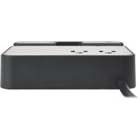 Tripp Lite 4-Port USB Charging Station Surge Protector 6 Outlet 6' Cord (TLP26USBB) Rear image