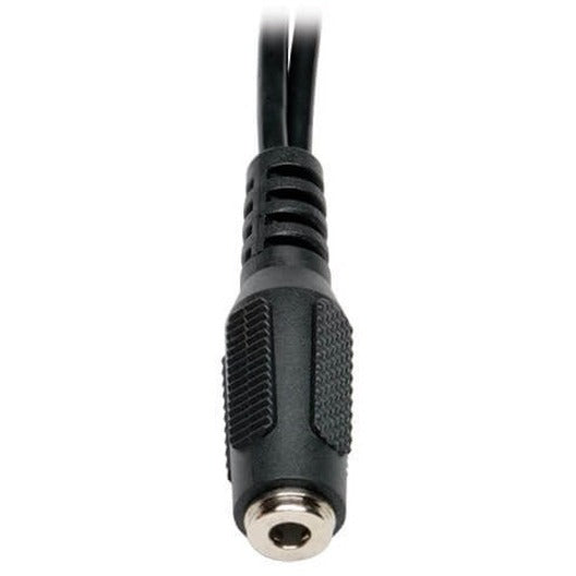 Marca: Tripp Lite Cable Adaptador de Audio de 6 pulgadas de 4 Posiciones Hembra a (x2) 3 Posiciones Macho Cable Divisor
