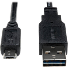 كابل نقل بيانات USB من تريب لايت UR050-006-24G، 6 قدم، عكسي، موصل نحاسي، محمي، متوافق مع PDA، كاميرا رقمية، جهاز لوحي