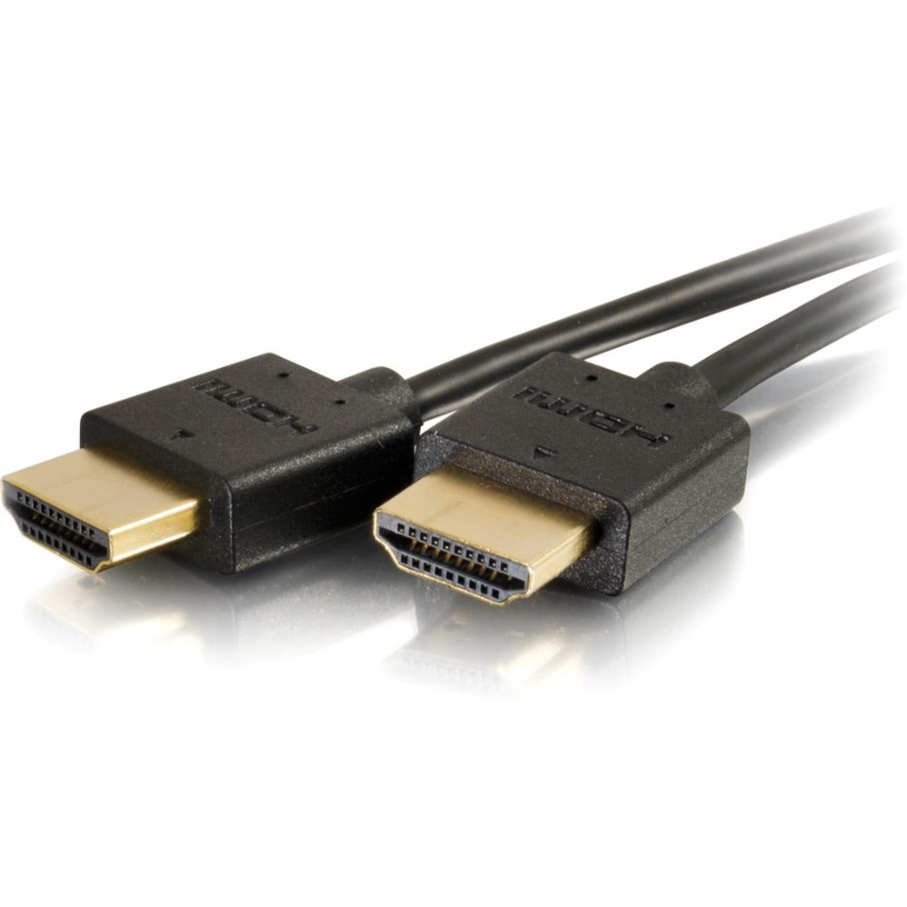 Cavo HDMI ad alta velocità ultra flessibile da 1ft con connettori a basso profilo compatibile con 4K