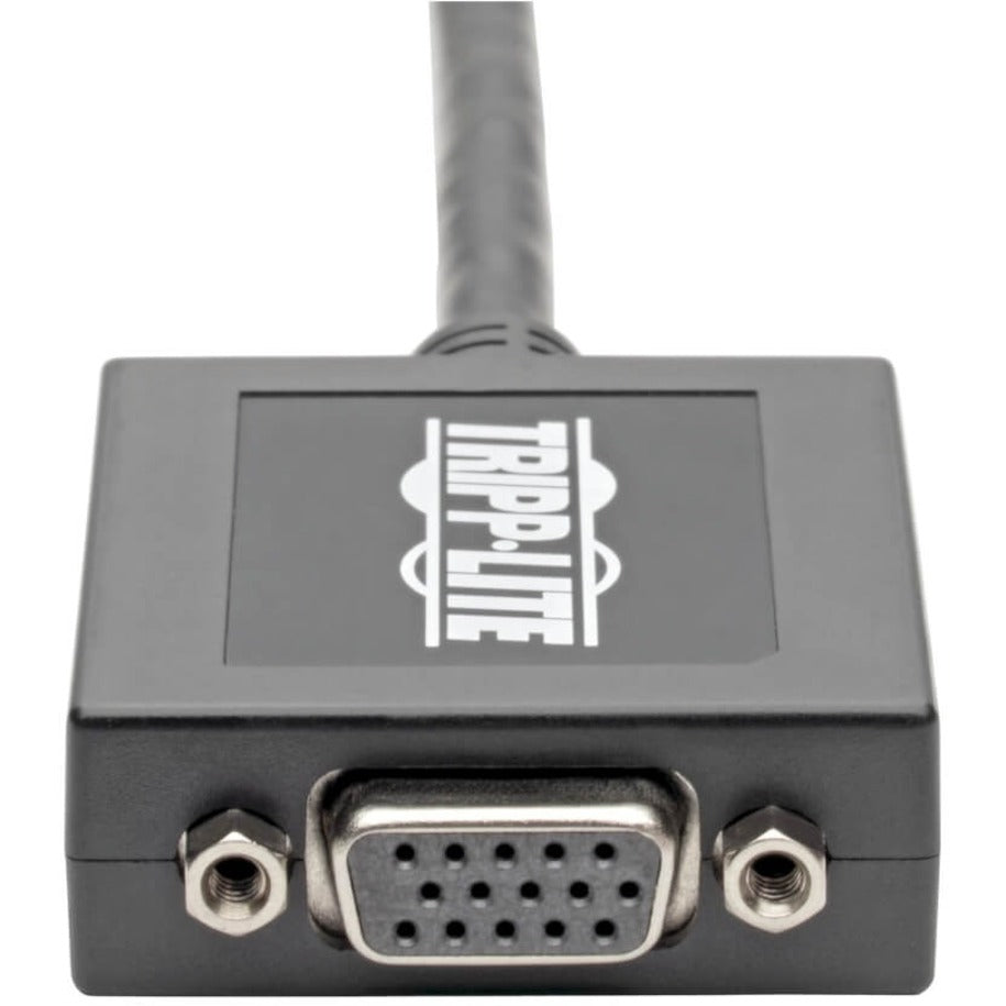 Tripp Lite P120-06N-ACT Adaptateur Actif Câble Convertisseur DVI-D vers VGA 6 pouces - 1920x1200 Plug & Play Noir