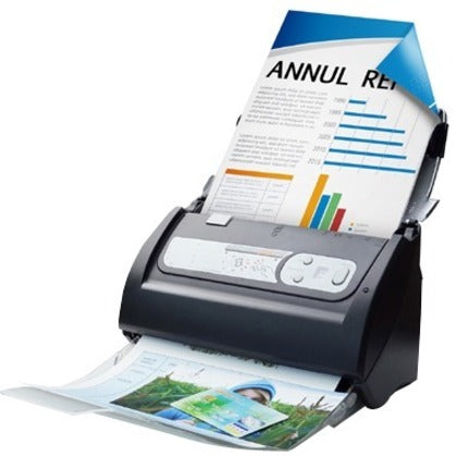 Plustek PS286PLUS SmartOffice Document Scanner, Color, 600 dpi, 50 Sheet ADF Capacity