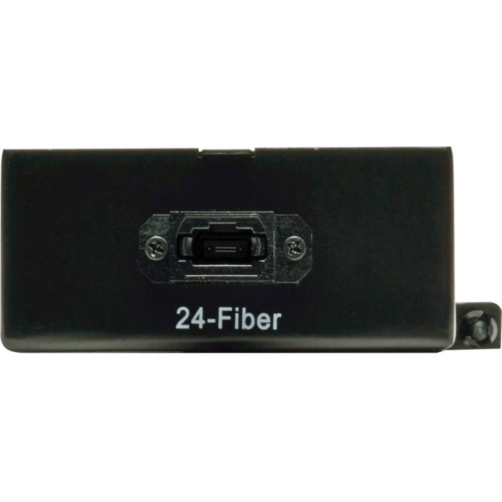 Tripp Lite 小三狮 N482-1M24-LC12 100Gb/120Gb 到 10Gb 分布式光纤盘 - 24芯 MTP/MPO 到 (x12) LC， 网络补丁面板 小三狮