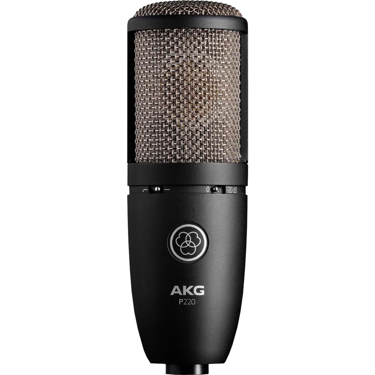 AKG 3101H00420 P220 Hoge-prestatie Grote Diafragma True Condenser Microfoon Bedraad Zwart