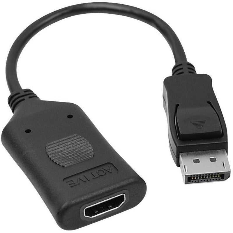 SIIG CB-DP1411-S1 DisplayPort to HDMI Active Adapter, Supports 4Kx2K@30Hz, 3-Year Warranty