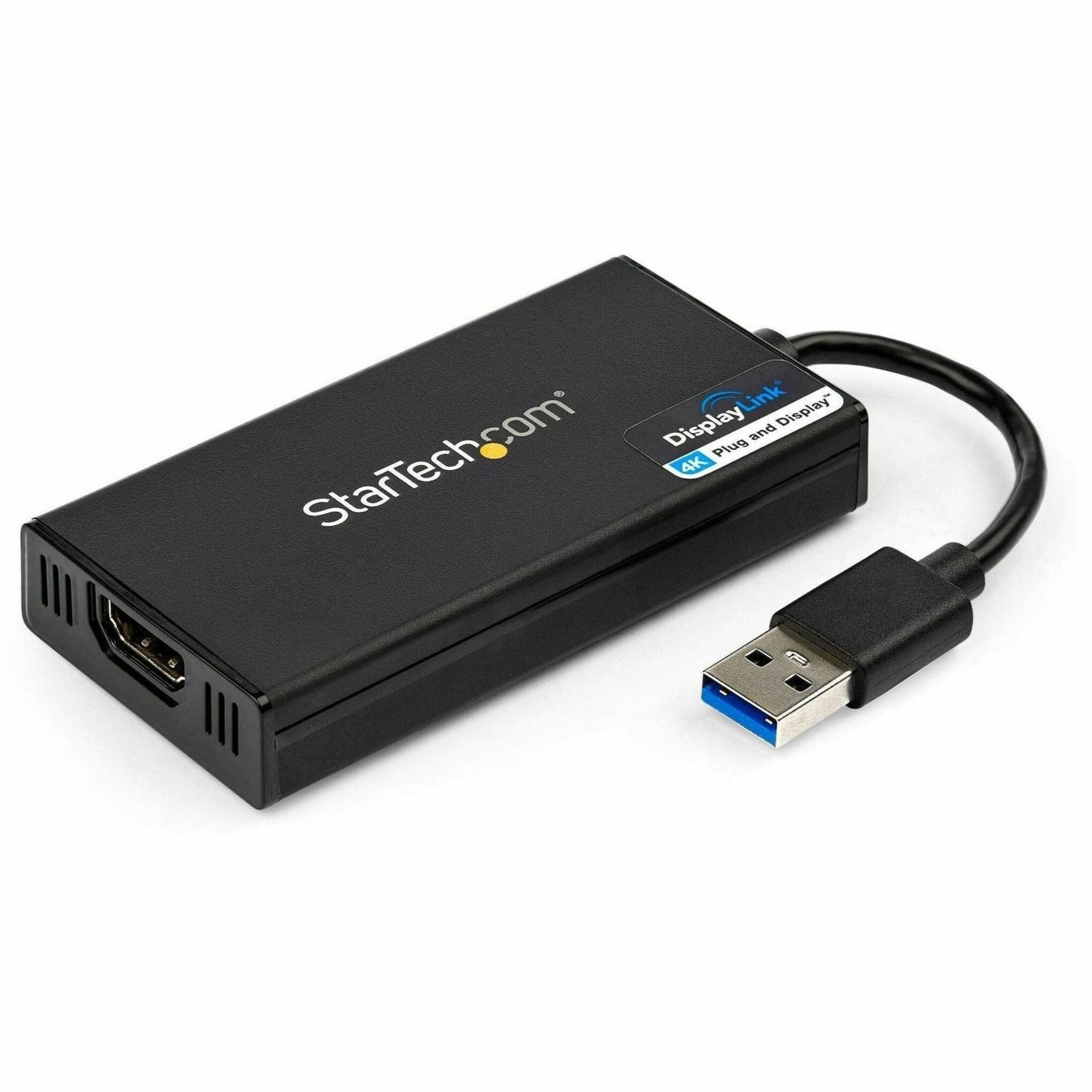 StarTech.com Adaptateur Vidéo USB 3.0 vers HDMI 4K - Carte Vidéo Externe