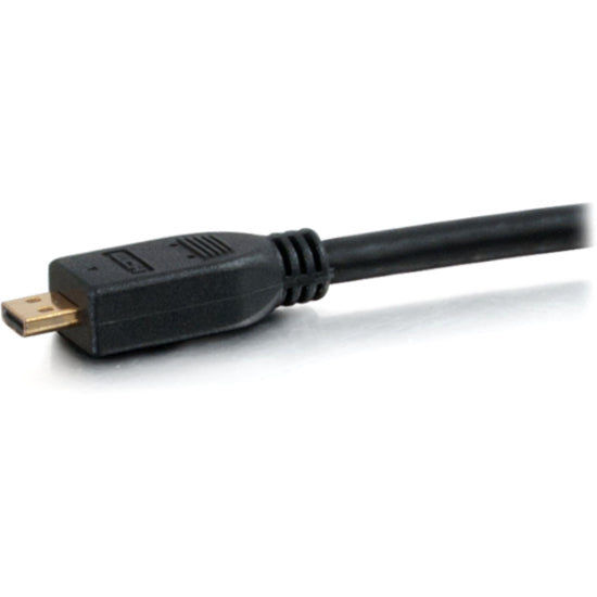 كابل HDMI إلى ميكرو HDMI بطول 6 أقدام مع إيثرنت - كابل HDMI عالي السرعة، دقة 4K بمعدل 60 هرتز C2G