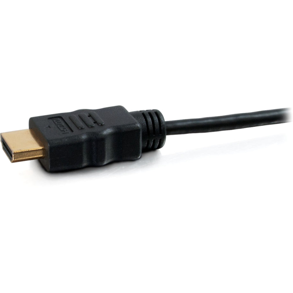 كابل HDMI إلى ميكرو HDMI بطول 6 أقدام مع إيثرنت - كابل HDMI عالي السرعة، دقة 4K بمعدل 60 هرتز C2G
