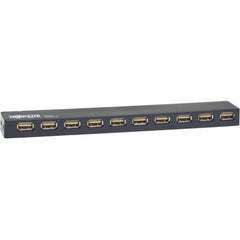 Tripp Lite U223-010 10-Port USB 2.0 Hi-Speed Hub Espandi la tua connettività USB senza sforzo.