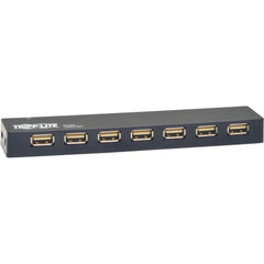 Tripp Lite U223-007 7-Port USB 2.0 Hi-Speed Hub, External USB Connectivity Expansion, 480Mbps Data Transfer, Backwards Compatible, RoHS Compliant, Black - U223-007 (3 Year Warranty)