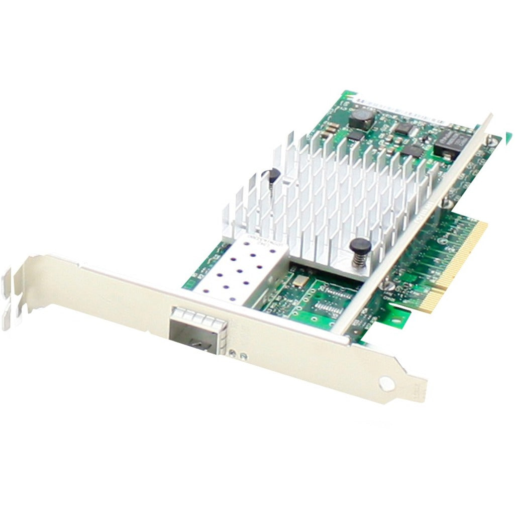 การ์ด Ethernet 10 Gigabit QLogic QLE8240-CU-CK-AO พอร์ต SFP+ แบบเปิดเดี่ยว การรับประกันตลอดอายุการใช้งาน