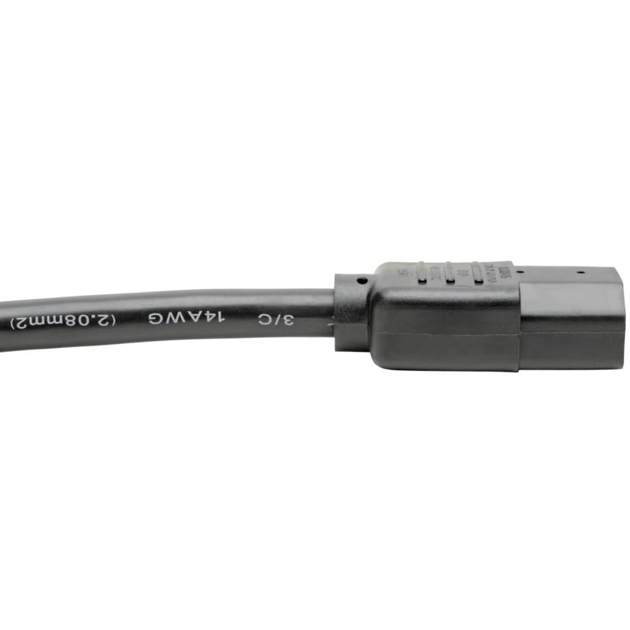 Tripp Lite P005-003 Cable de Extensión de Corriente Resistente 15A 14AWG 3-pies