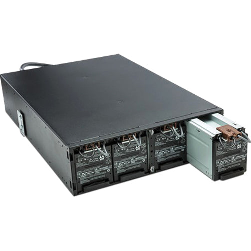 Top view of APC Smart-UPS SRT 192V battery pack showing module arrangement