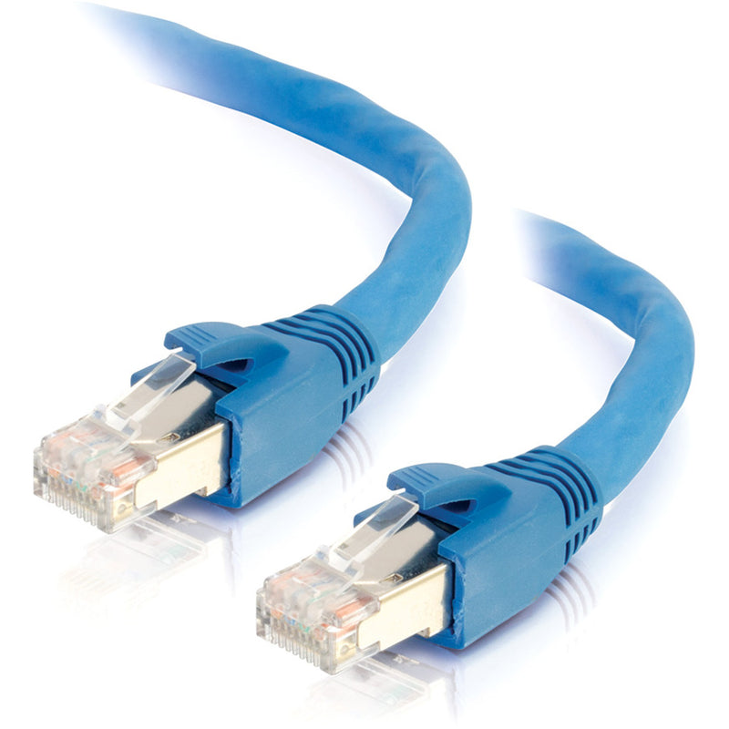 Dual RJ45 connector ends of Cat6 ethernet cable showing matching quality