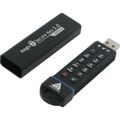 Apricorn ASK3-240GB Aegis Secure Key 3.0 USB 3.0 Flash Drive 240GB Storage 256-bit AES Encryption  Apricorn ASK3-240GB Aegis Secure Key 3.0 USB 3.0 Flash Drive 240GB Opslag 256-bits AES Versleuteling