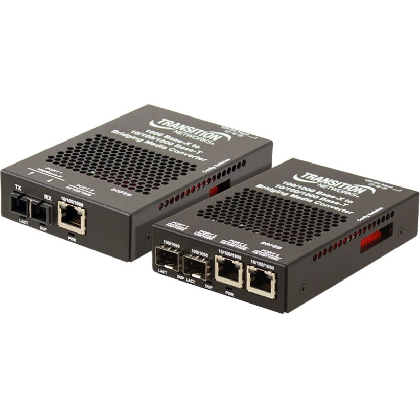 Transition Networks SGFEB1019-130-NA SGFEB1019-130 Transceiver/Media Converter, 10/100/1000B-T TO 1000BASE-LX, Single-mode, 6.21 Mile