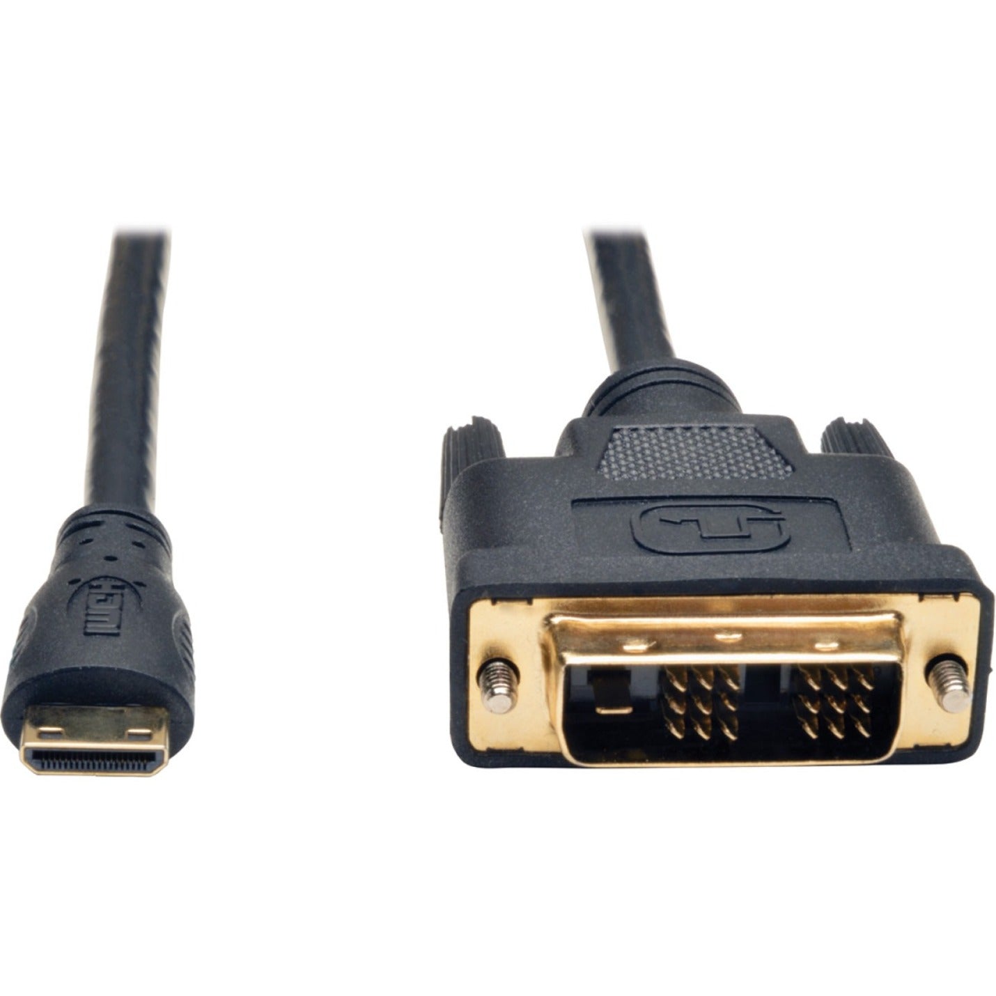 Tripp Lite P566-006-MINI Mini HDMI to DVI Adapter Cable (M/M), 6-ft, EMI/RF Protection, Interference Protection, Crosstalk Protection, 1920 x 1200 Supported Resolution