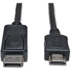 Tripp Lite P582-003 DisplayPort to HD Cable Adapter 3FT Black 트립 라이트 P582-003 디스플레이포트에서 HD 케이블 어댑터 3FT 블랙