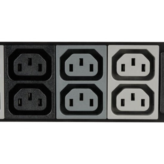 Tripp Lite PDU3MV6L2130A Metered PDU, 45-Outlets, 12.6 KW, 208V, Overload Protection