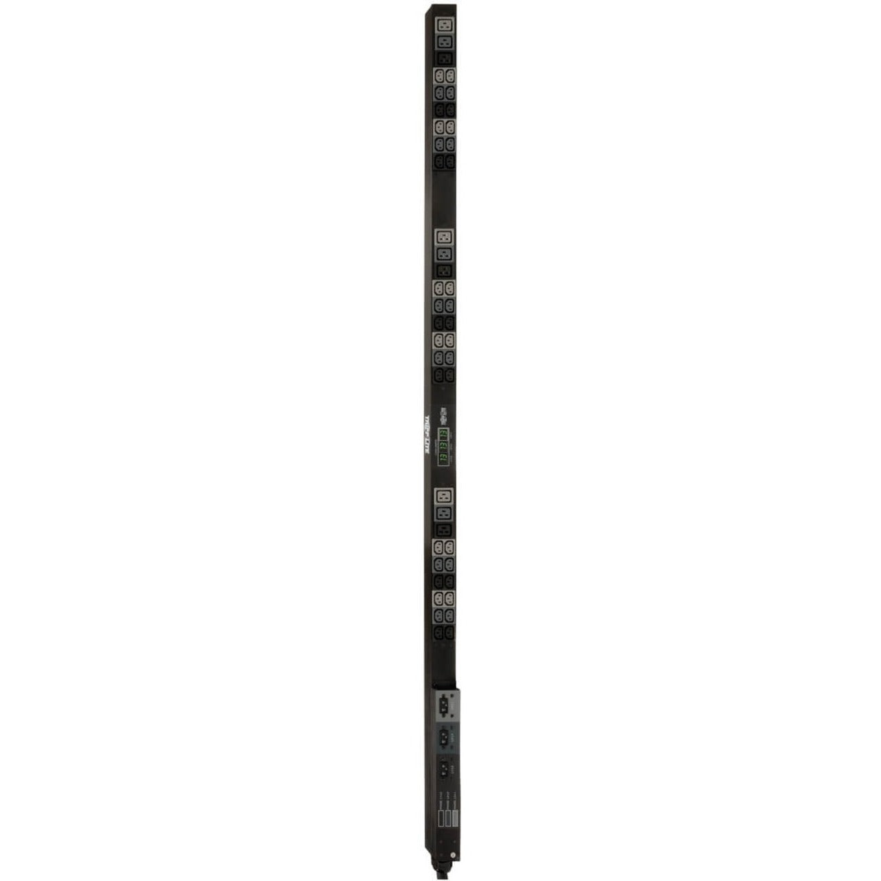 Tripp Lite PDU3MV6L2130A Metered PDU, 45-Outlets, 12.6 KW, 208V, Overload Protection