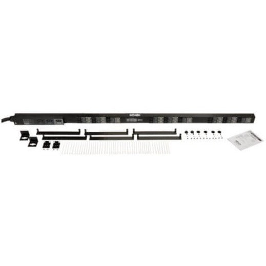 Tripp Lite PDU3MV6L2130A Målt PDU 45-uttak 12.6 KW 208V Overbelastningsbeskyttelse