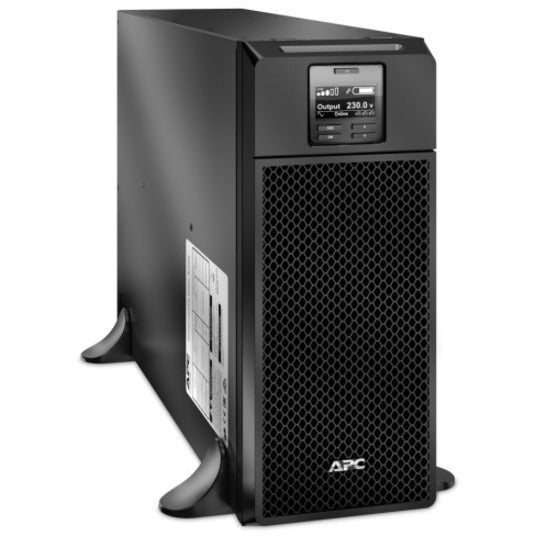 Side angle view of APC Smart-UPS SRT 6000VA showing access panel and ventilation-alternate-image3